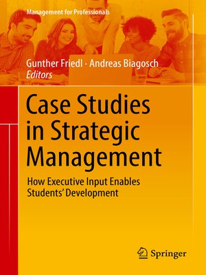 cover image of Case Studies in Strategic Management